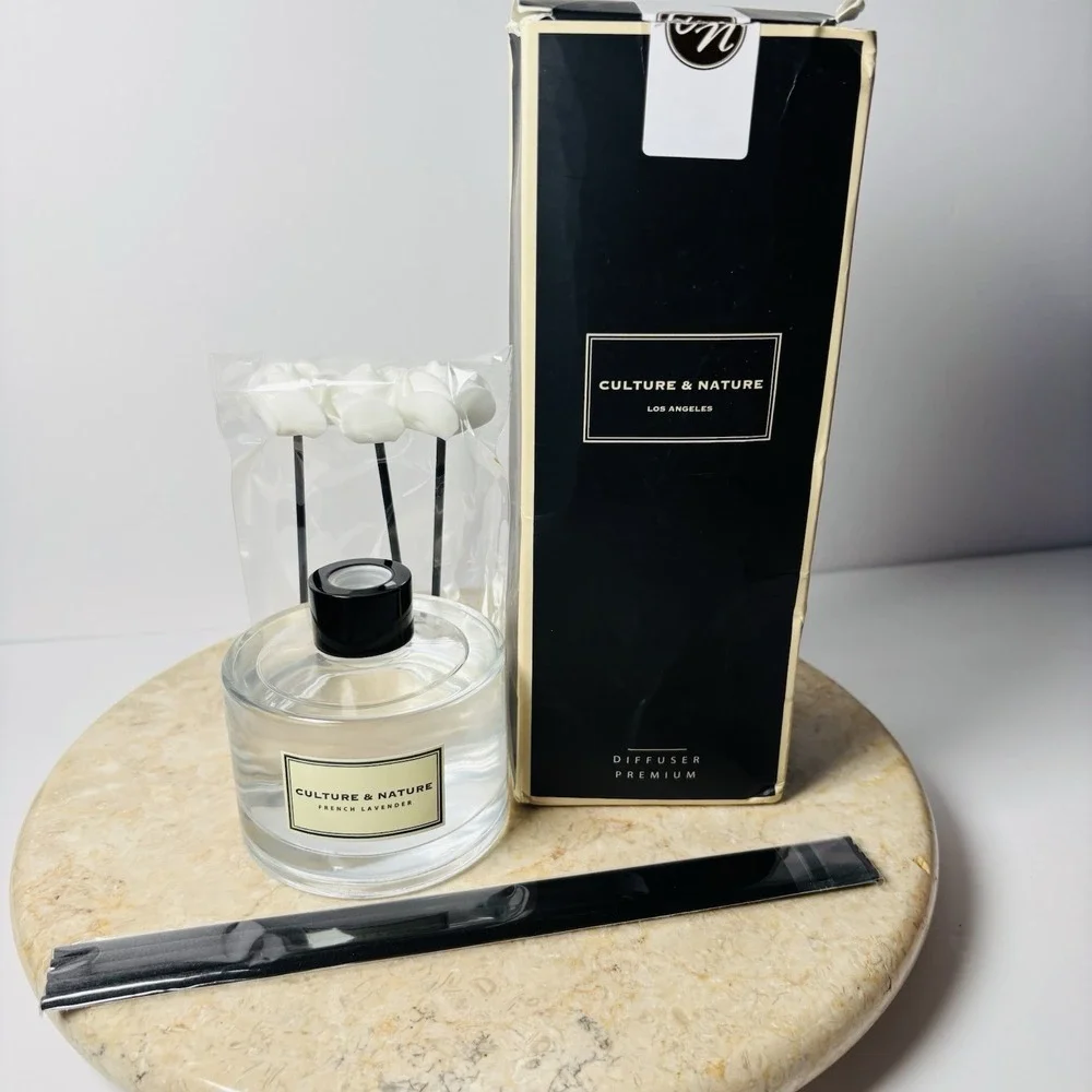 Culture & Nature Reed Diffuser 6.7oz (200ml) French Lavender